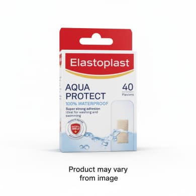 Elastoplast Aqua Protect Waterproof Plasters, 40 Pack