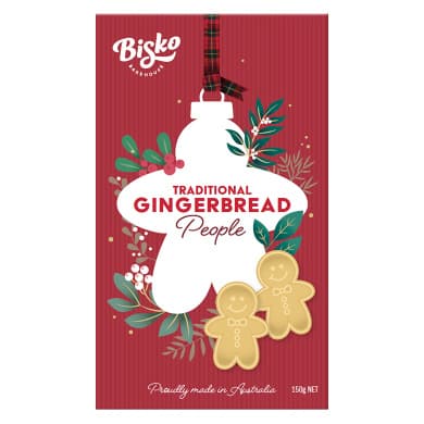 Bisko Traditional Gingerbread People 150g