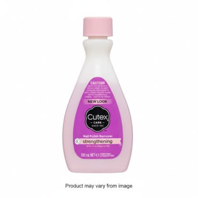 Cutex Care Strengthening Nail Polish Remover with Pro‑Vitamin B5 (100 mL)