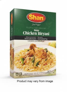 Shan Malay Chicken Biryani Recipe & Seasoning Mix