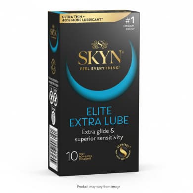 SKYN Elite Extra Lube Condoms (10 pack)