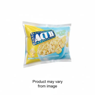 Act II Light Butter Flavour Microwave Popcorn 80.6 g