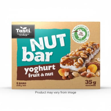 Nut Bar - Yoghurt Fruit & Nut (6 x 35g)