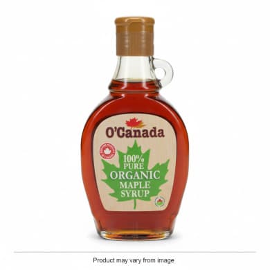 100% Pure Organic Maple Syrup