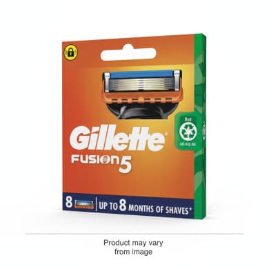 Gillette Fusion5 Razor Cartridges 8-Pack (Replacement Blades)