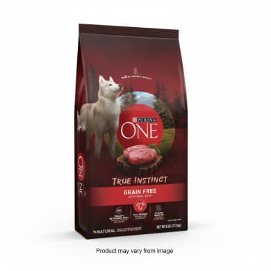 Purina ONE True Instinct Grain Free with Real Beef Dry Dog Food 2.72 kg