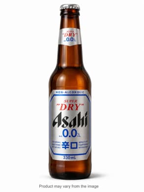 Asahi Super Dry 0.0 Non-Alcoholic Beer 330 mL