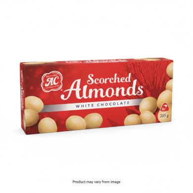 Aotearoa Scorched Almonds - White Chocolate