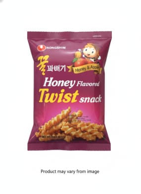 Honey Flavored Twist Snack (Honey & Apple)
