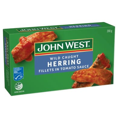 Wild Caught Herring Fillets in Tomato Sauce 200g
