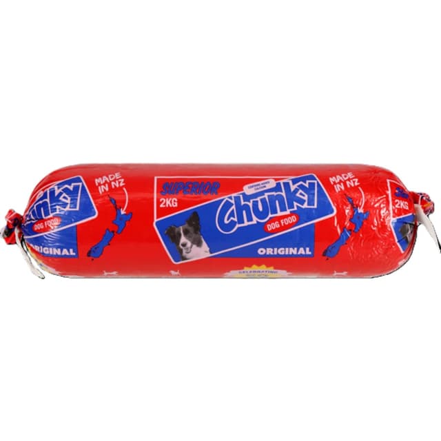 Superior Chunky Original Dog Roll Wet Food - 2kg