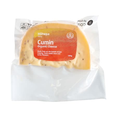 Hohepa Cumin Seed Cheese (180g)