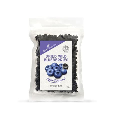 Ceres Organics Dried Blueberries (150g)