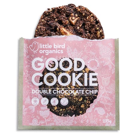 Little Bird Organics Good Cookie - Double Chocolate (70g)