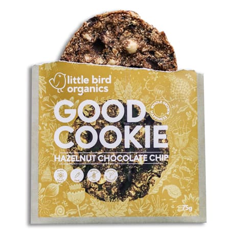 Little Bird Organics Good Cookie - Hazelnut Chocolate (70g)