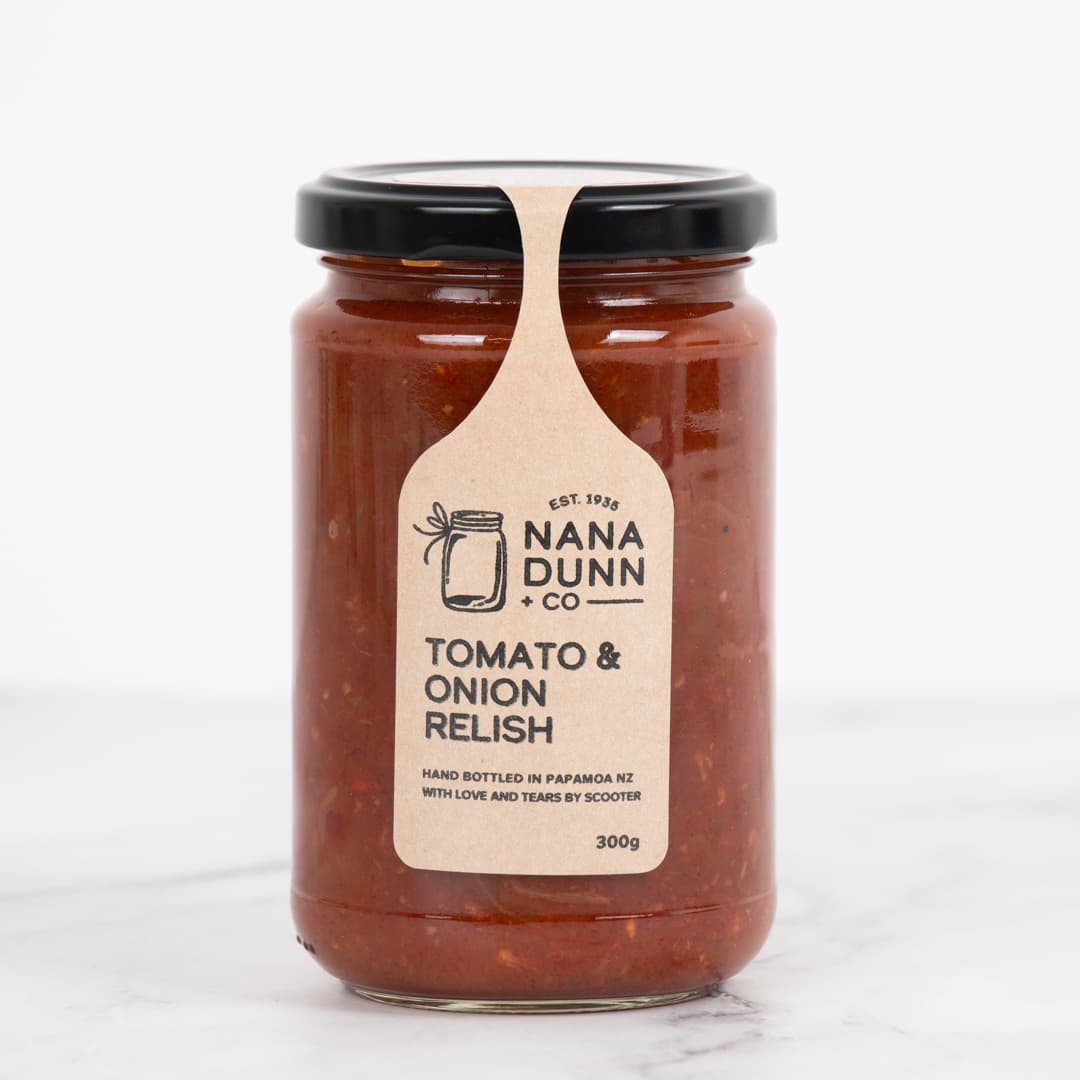 Nana Dunn And Co Tomato Onion Relish 300g