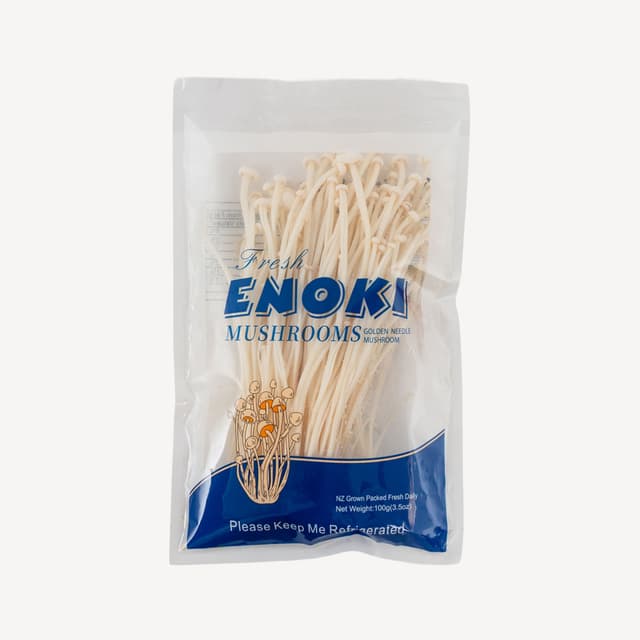 Enoki Mushrooms 100g