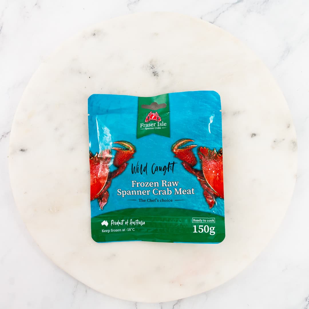 Australian Raw Spanner Crab Meat 150g
