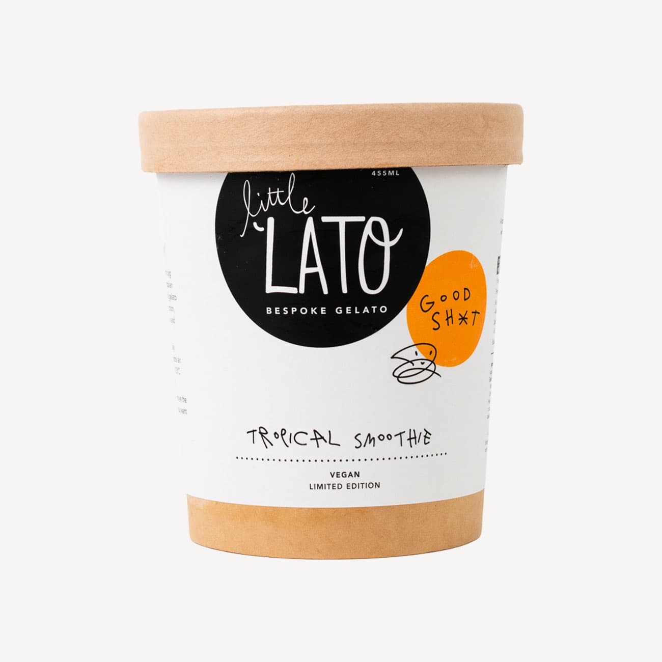 Little Lato Tropical Smoothie Vegan Gelato 455ml