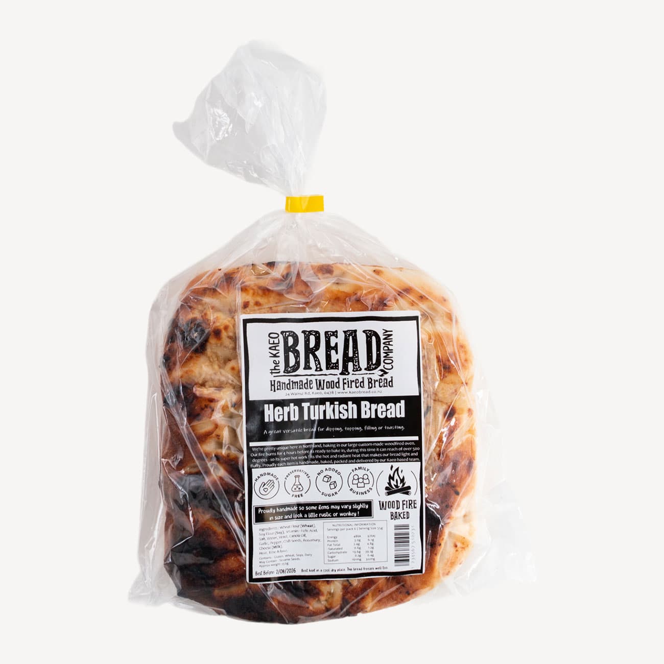 The Kaeo Bread Turkish Bread Herb