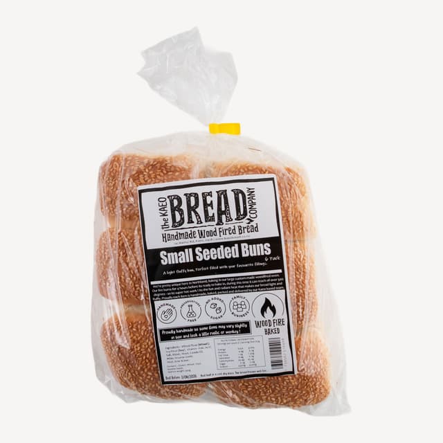 The Kaeo Bread Small Seeded Rolls 6 Pack