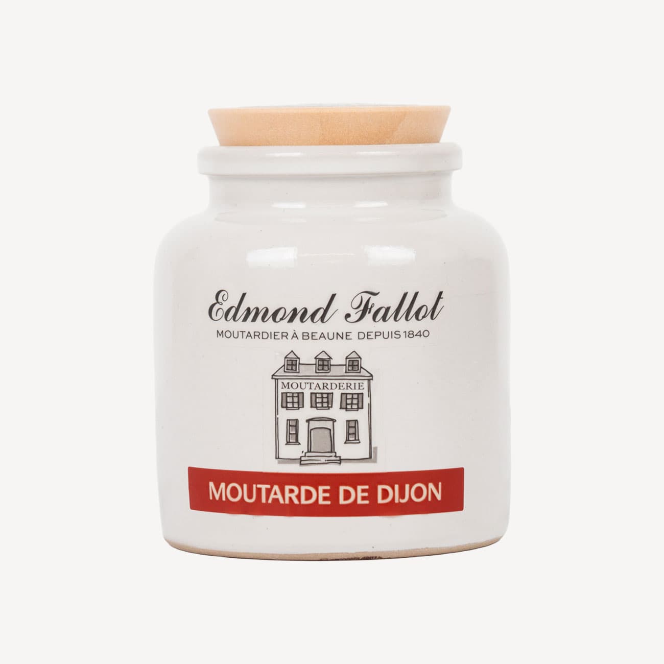 Fallot Moutarde Dijon Stoneware Jar 250g