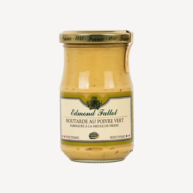 Fallot Green Peppercorn Mustard 210g