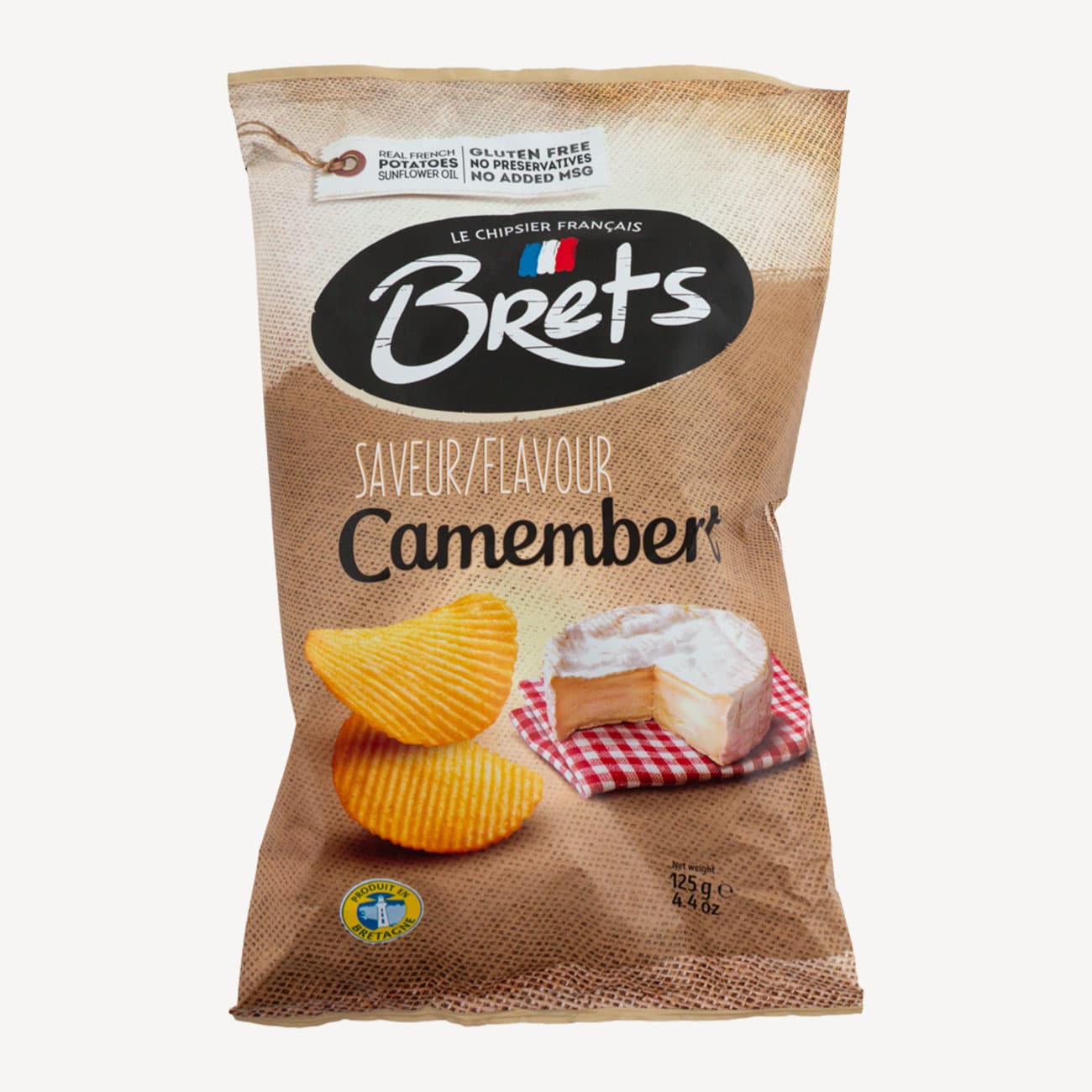Brets Camembert Chips 125g