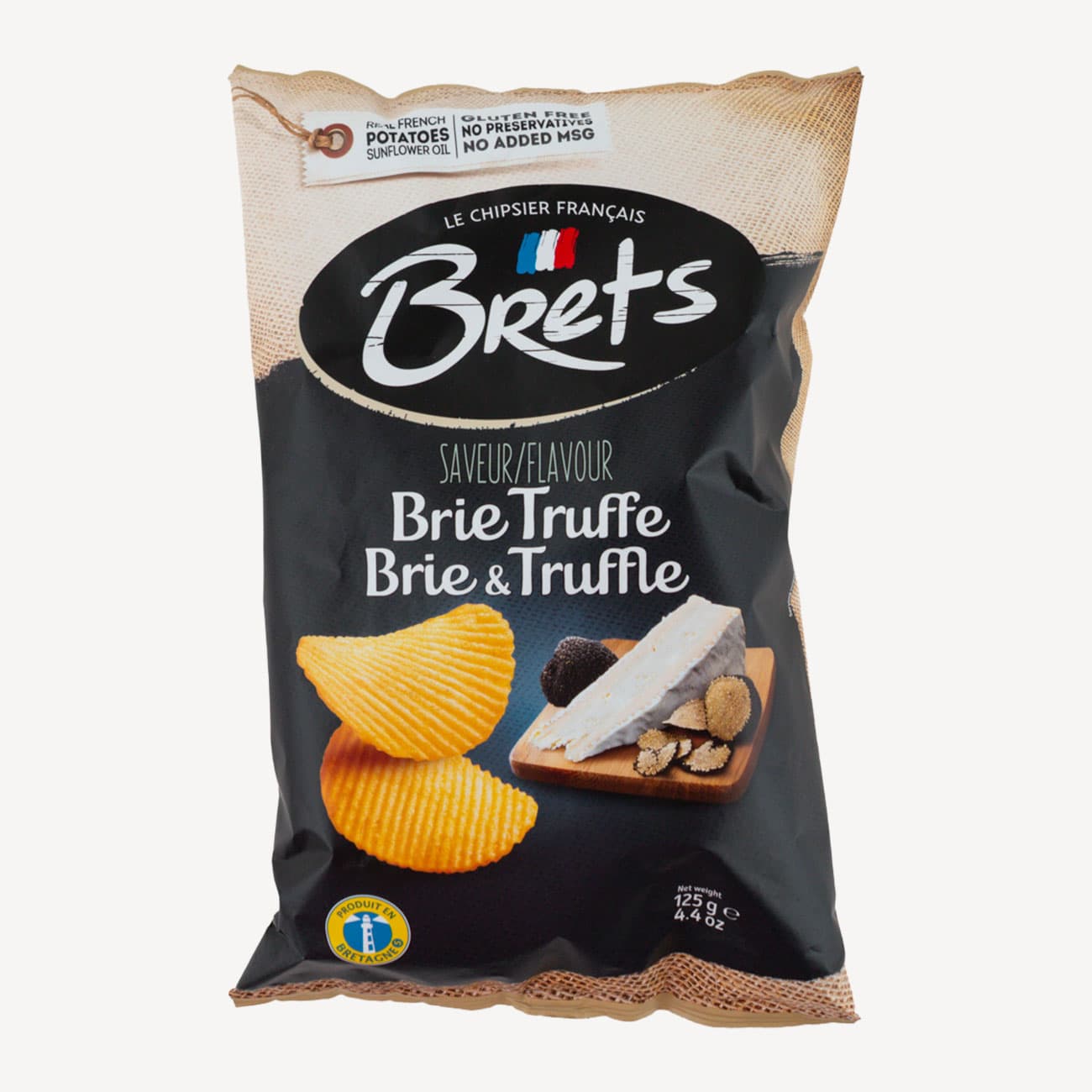 Brets Truffle Brie Chips 125g