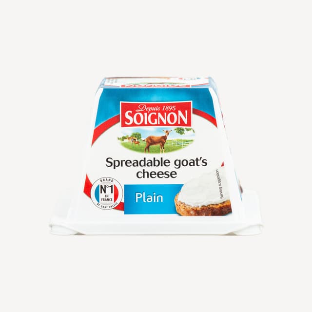 Soignon Goat Pyramid Plain 150g