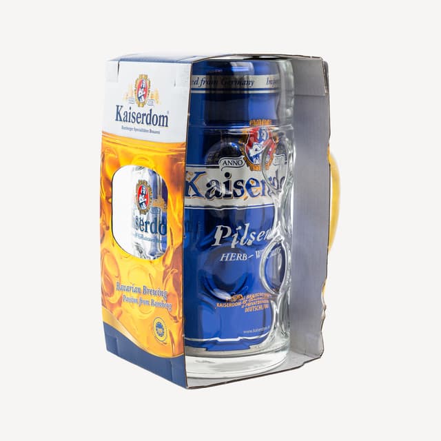 Kaiserdom Pilsner Beer Mug Gift Set 1l