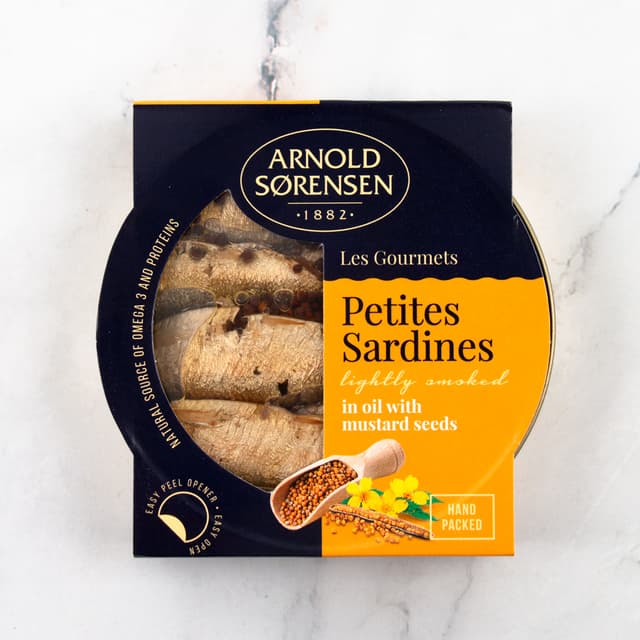Petite Sardines With Mustard Seeds 120g