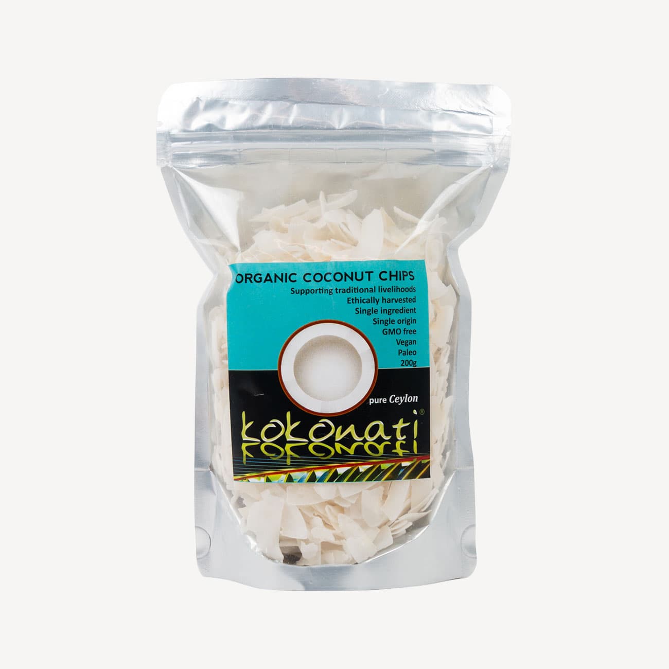 Kokonati Organic Desiccated Coconut Chips 200g