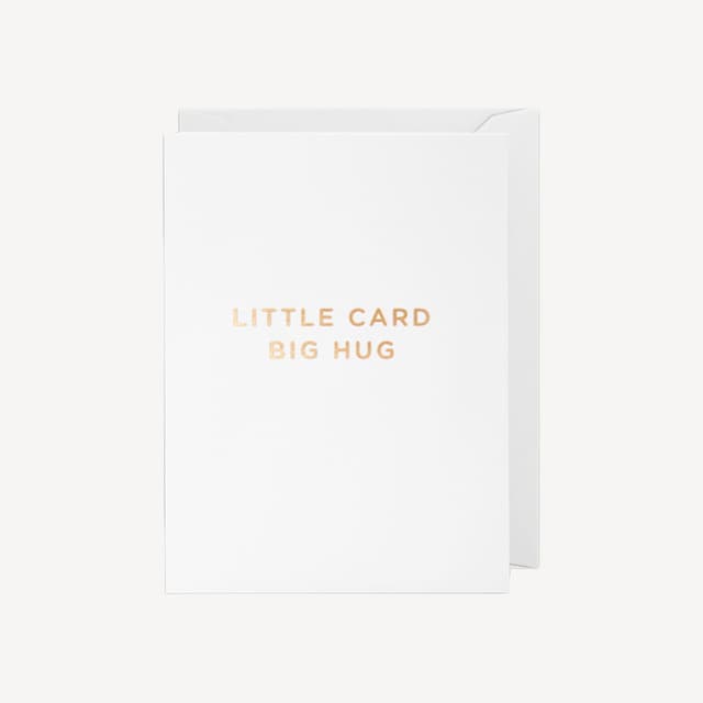 Oxted Little Card Big Hug Small Card