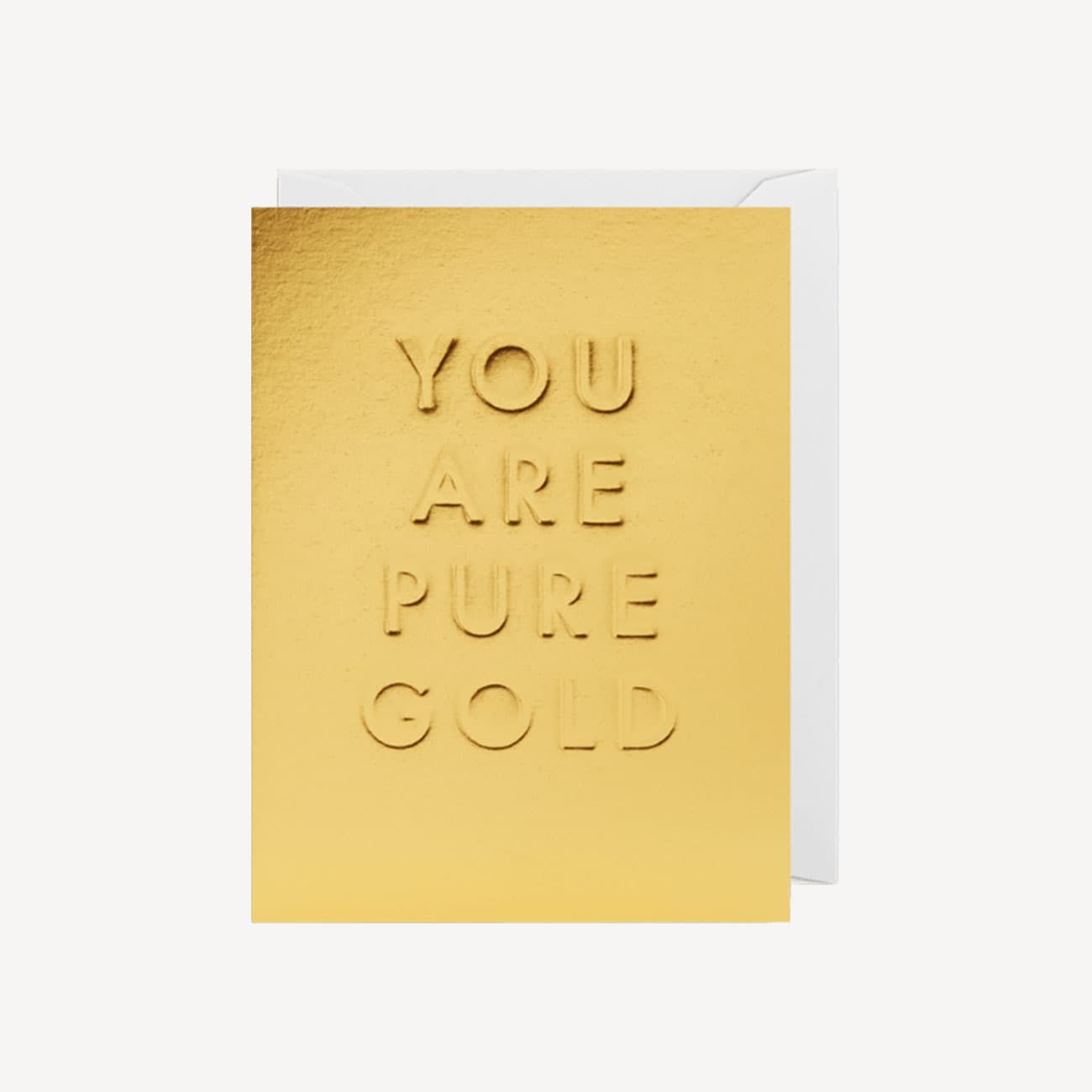 Oxted You Are Pure Gold Small Card