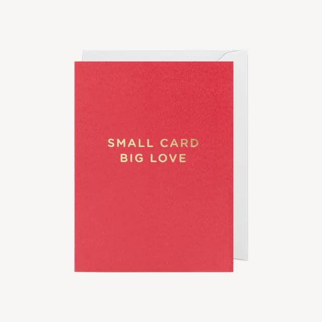 Oxted Big Love Small Card
