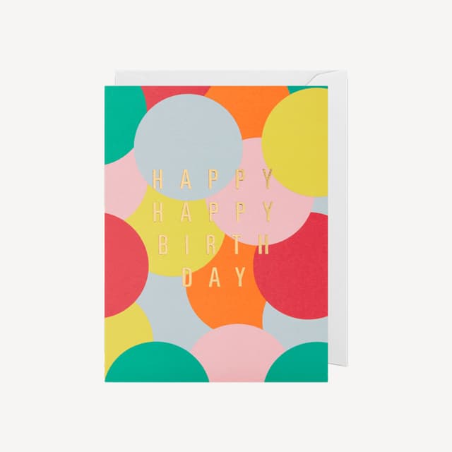 Oxted Happy Happy Birthday Small Card