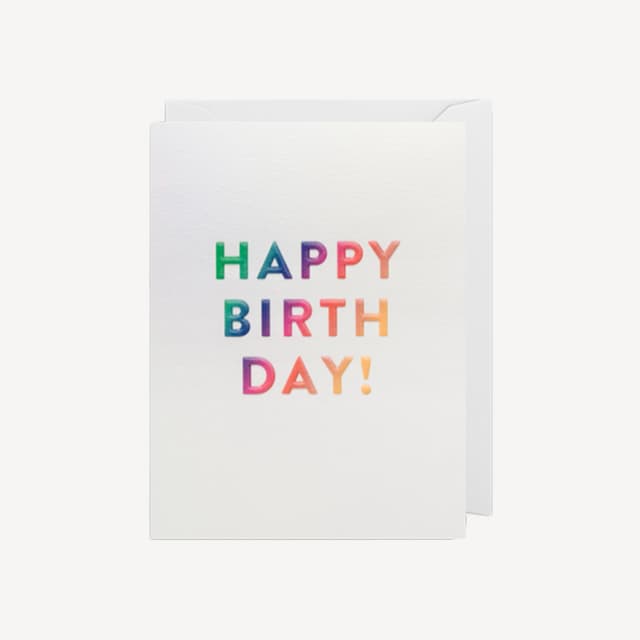 Oxted Happy Birthday Small Card