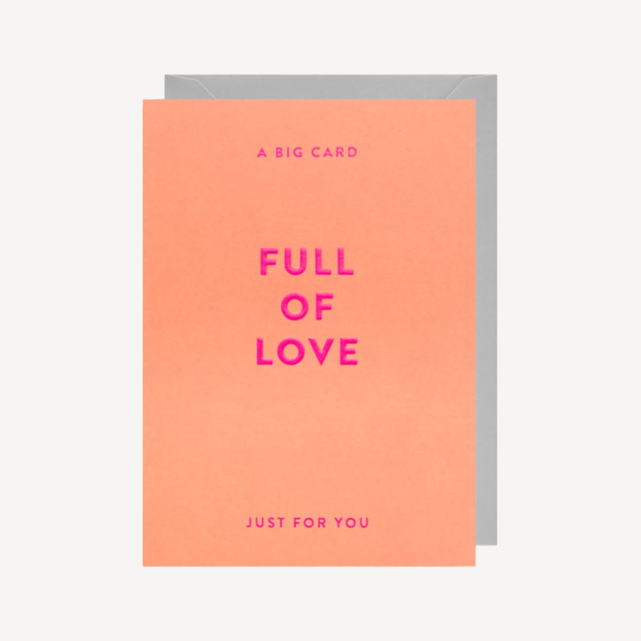 Oxted a Big Card Full Of Love Large Card