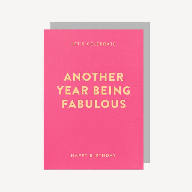 Oxted Lets Celebrate Birthday Large Card