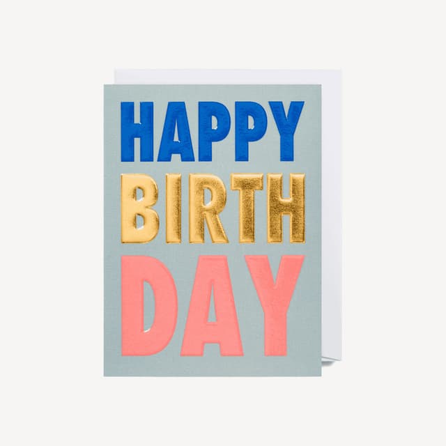 Oxted Happy Birthday Card