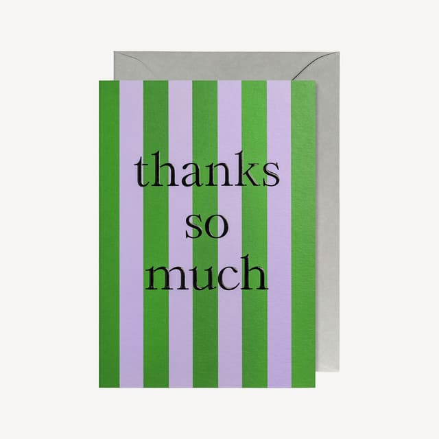 Oxted Thanks So Much Large Card