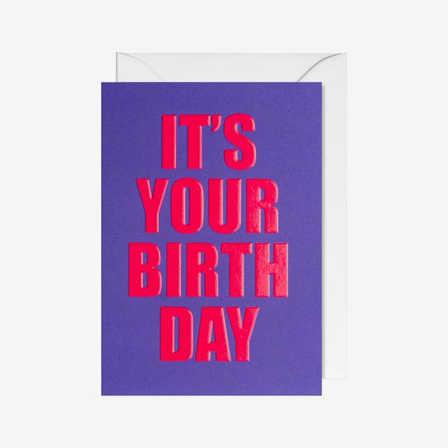 Oxted Its Your Birthday Large Card