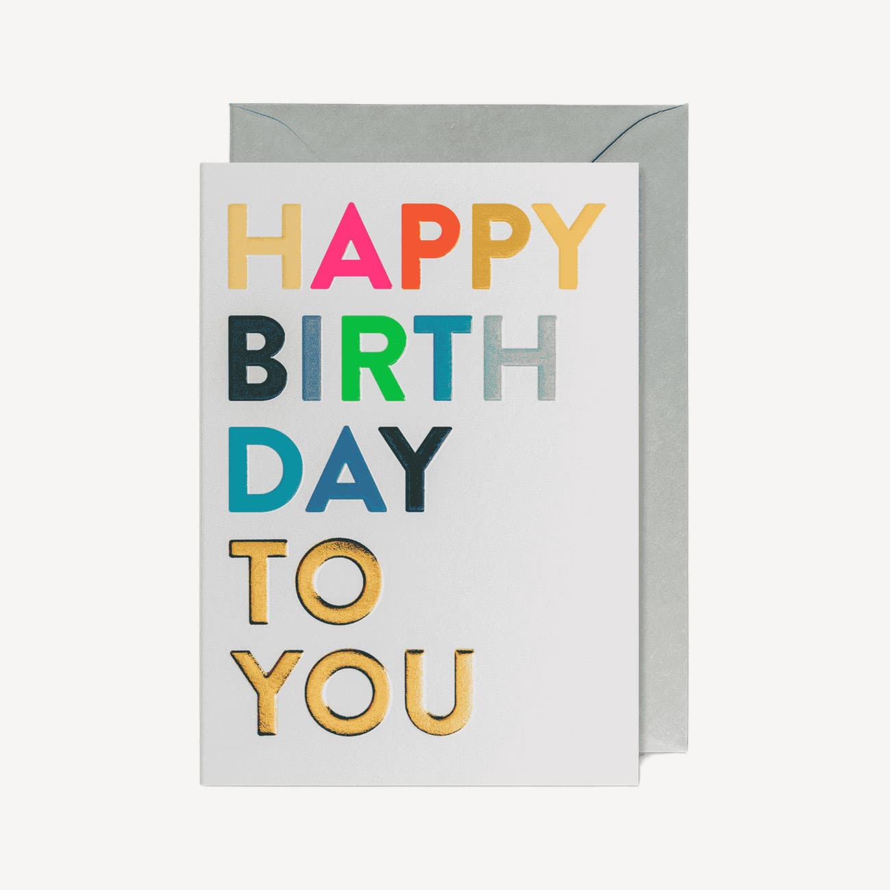 Oxted Happy Birthday To You Large Card