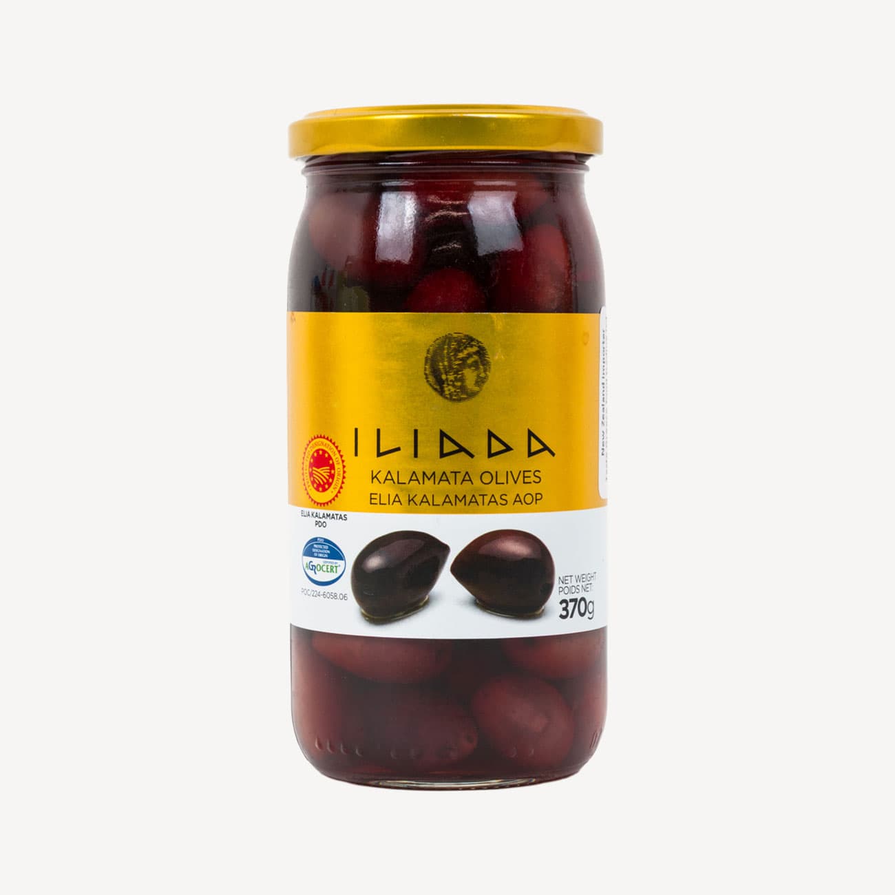 Iliada Whole Kalamata Olives 370g