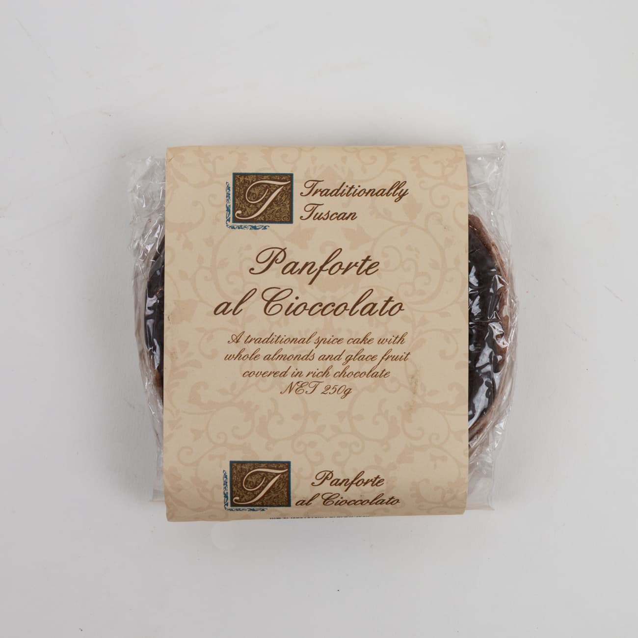 Traditionally Tuscan Panforte Al Cioccolato 250g