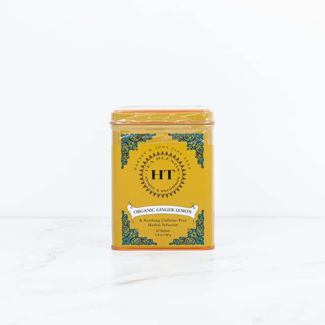 Harney Ginger Lemon Tea Tin 20 Pack