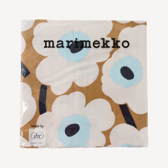 IHR Luncheon MM Unikko Cream Gold Napkin