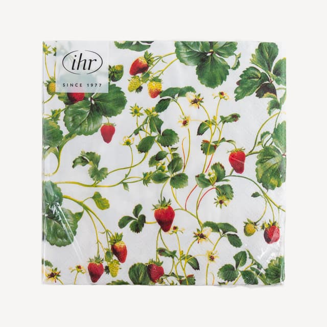 IHR Luncheon Erdbeere Napkin
