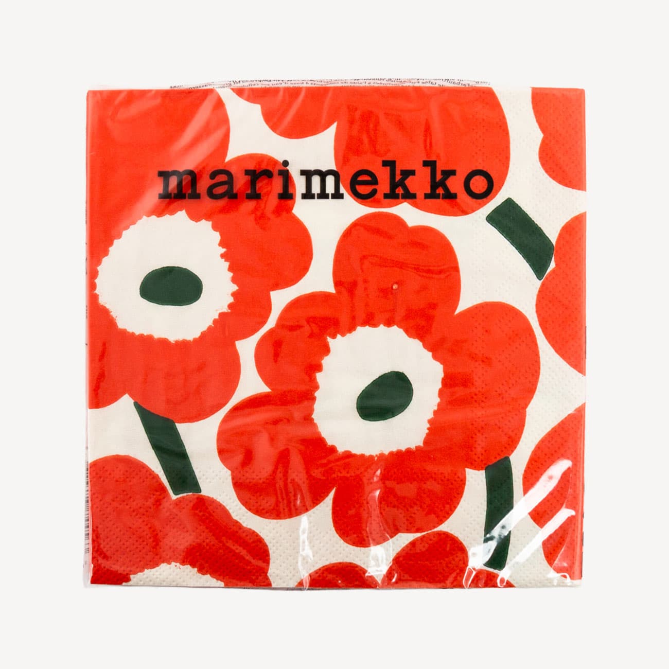 Ihr Luncheon Unikko Orange Green Napkin